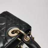 Christian Dior Lady D-Joy Bag Cannage Quilt Lambskin Micro — thumbnail 11