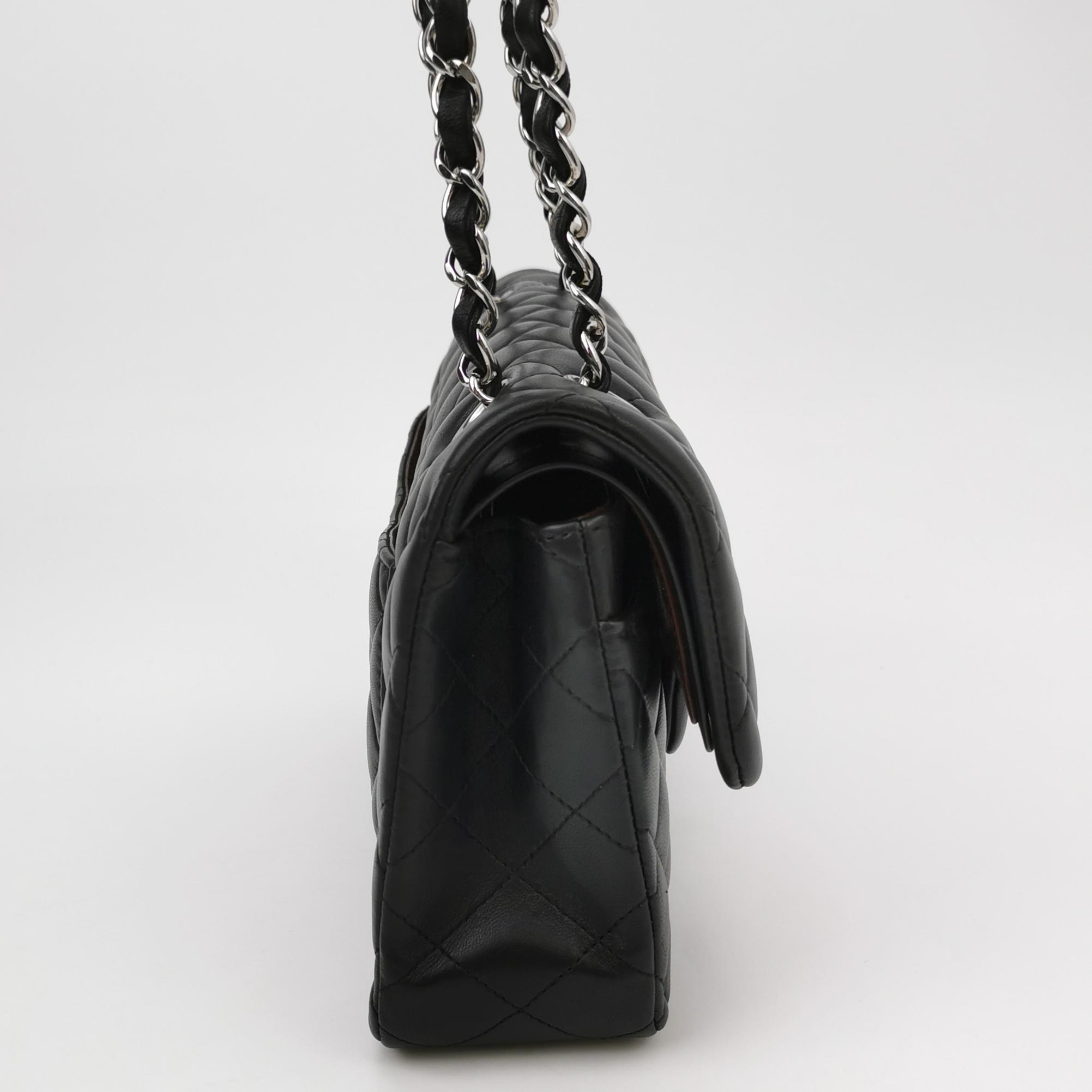 Chanel Classic Double Flap Bag Quilted Caviar Small — photo 5 of 15