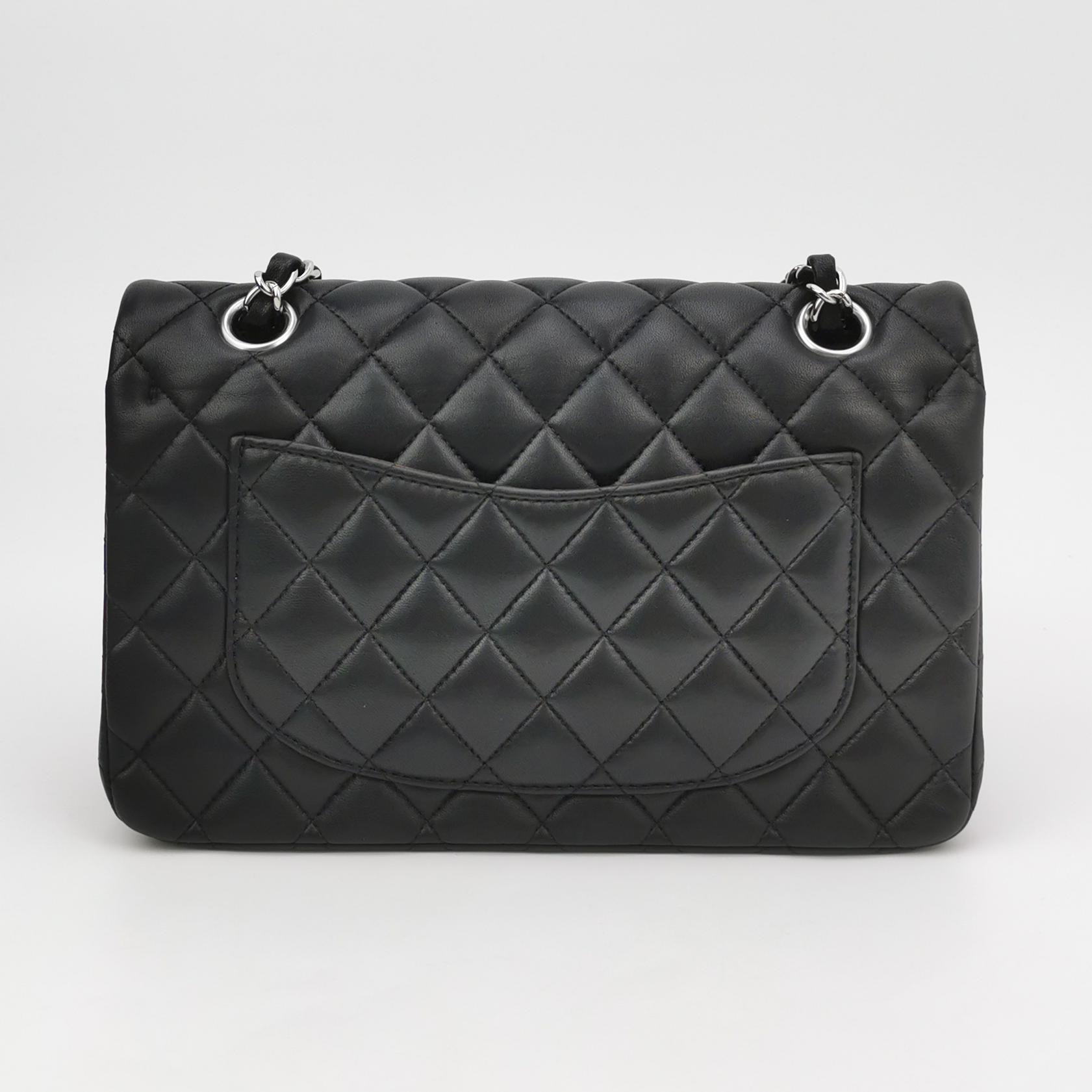 Chanel Classic Double Flap Bag Quilted Caviar Small — photo 3 of 15