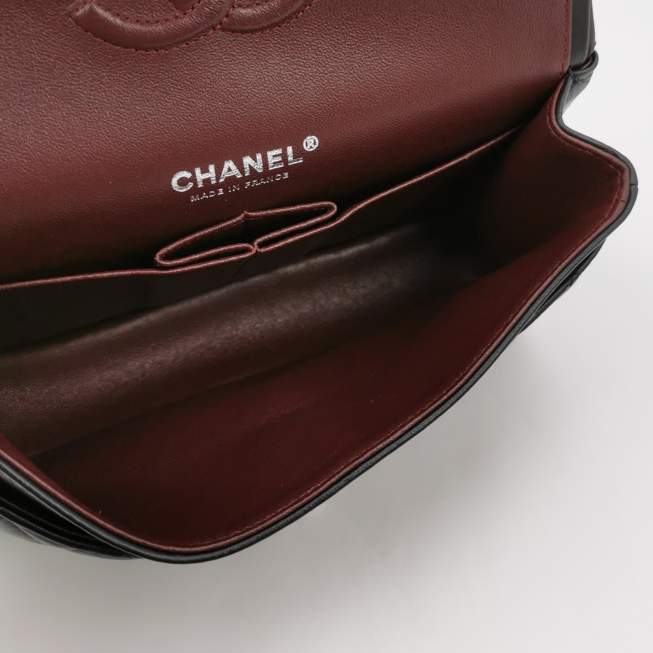Chanel Classic Double Flap Bag Quilted Caviar Small — photo 7 of 15
