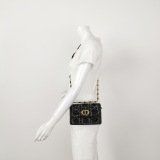 Dior Miss Caro Flap Bag Cannage Quilt Tweed Mini — thumbnail 2