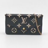 Louis Vuitton(LV) Felicie Pochette Bicolor Monogram Empreinte Giant — thumbnail 5