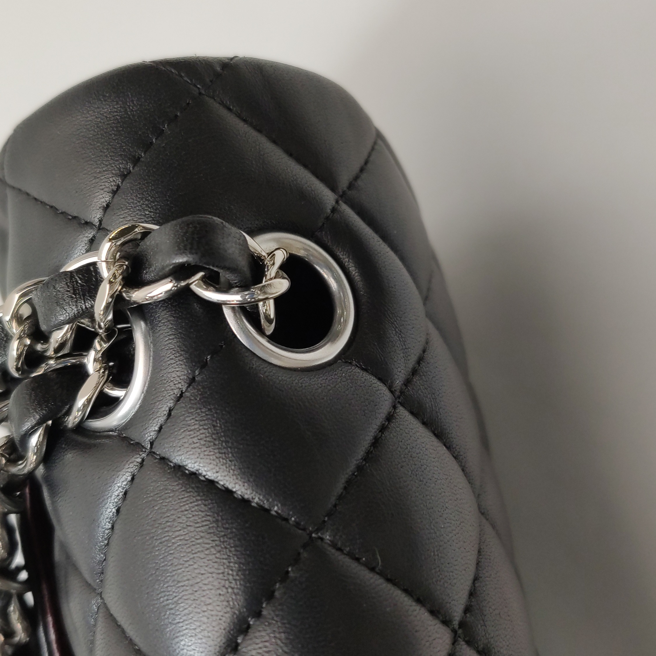 Chanel Classic Double Flap Bag Quilted Caviar Small — photo 13 of 15