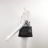 Prada Monochrome Tote Saffiano with City Calf Small — thumbnail 2