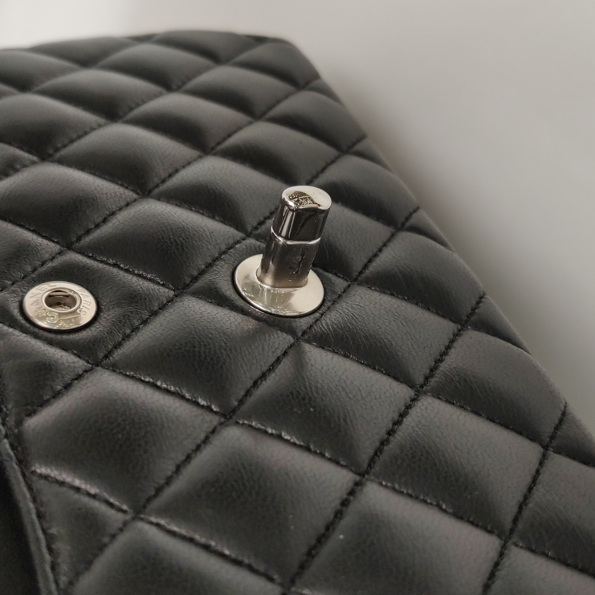 Chanel Classic Double Flap Bag Quilted Caviar Small — photo 9 of 15
