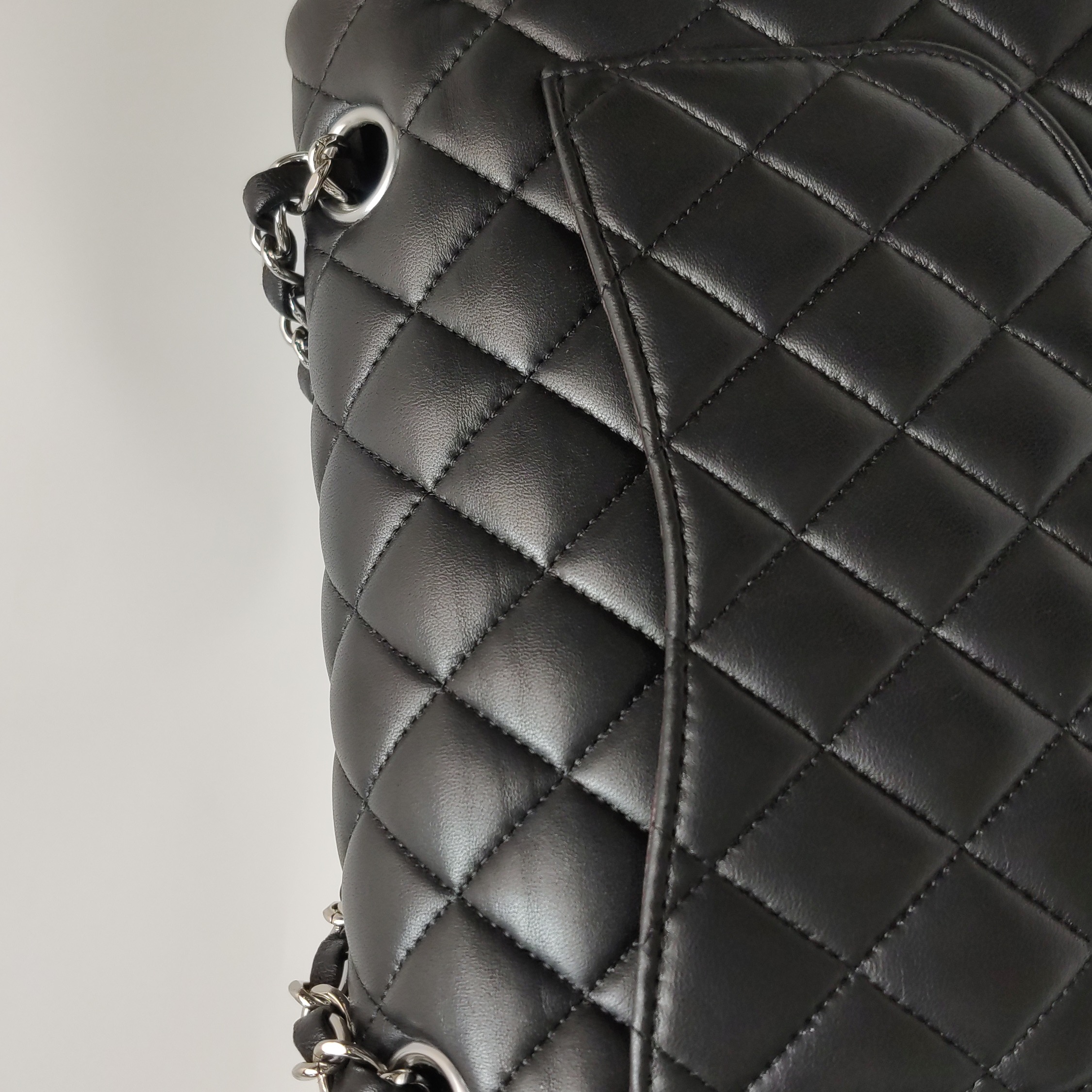 Chanel Classic Double Flap Bag Quilted Caviar Small — photo 14 of 15
