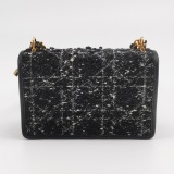 Dior Miss Caro Flap Bag Cannage Quilt Tweed Mini — thumbnail 5
