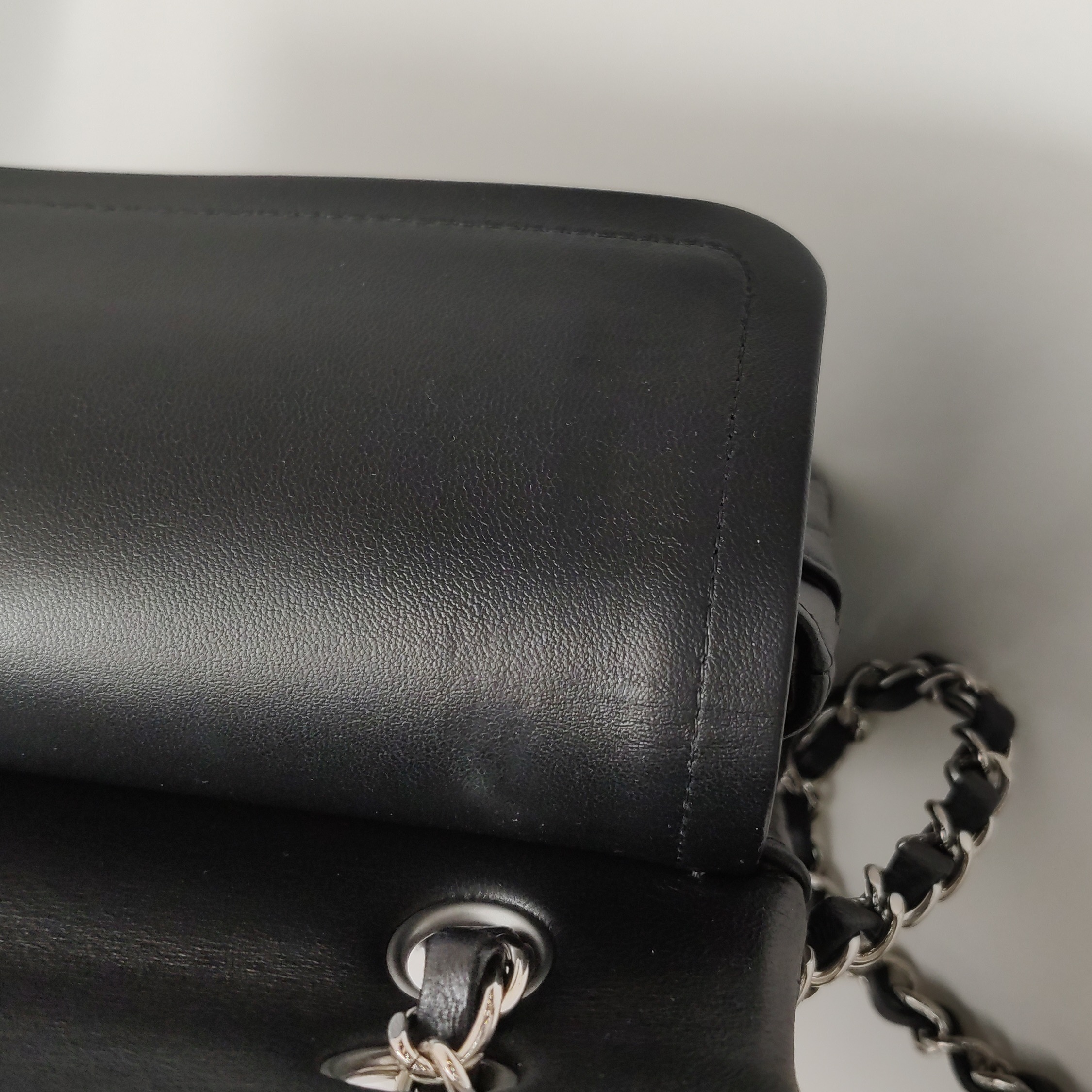 Chanel Classic Double Flap Bag Quilted Caviar Small — photo 11 of 15