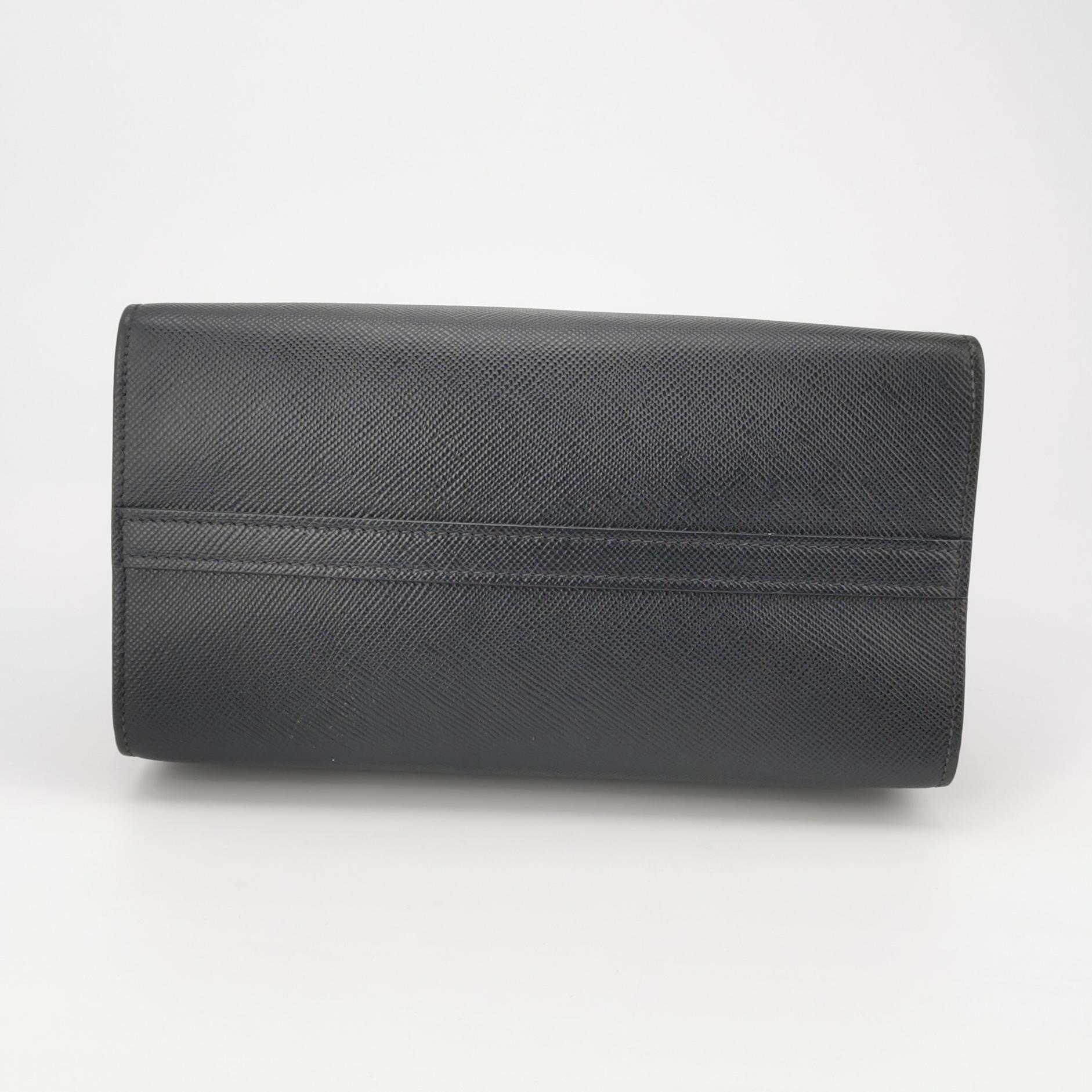 Prada Monochrome Tote Saffiano with City Calf Small — photo 7 of 25