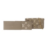 Louis Vuitton(LV) Felicie Pochette Bicolor Monogram Empreinte Giant — thumbnail 1