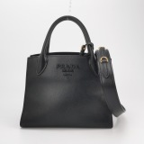 Prada Monochrome Tote Saffiano with City Calf Small — thumbnail 6