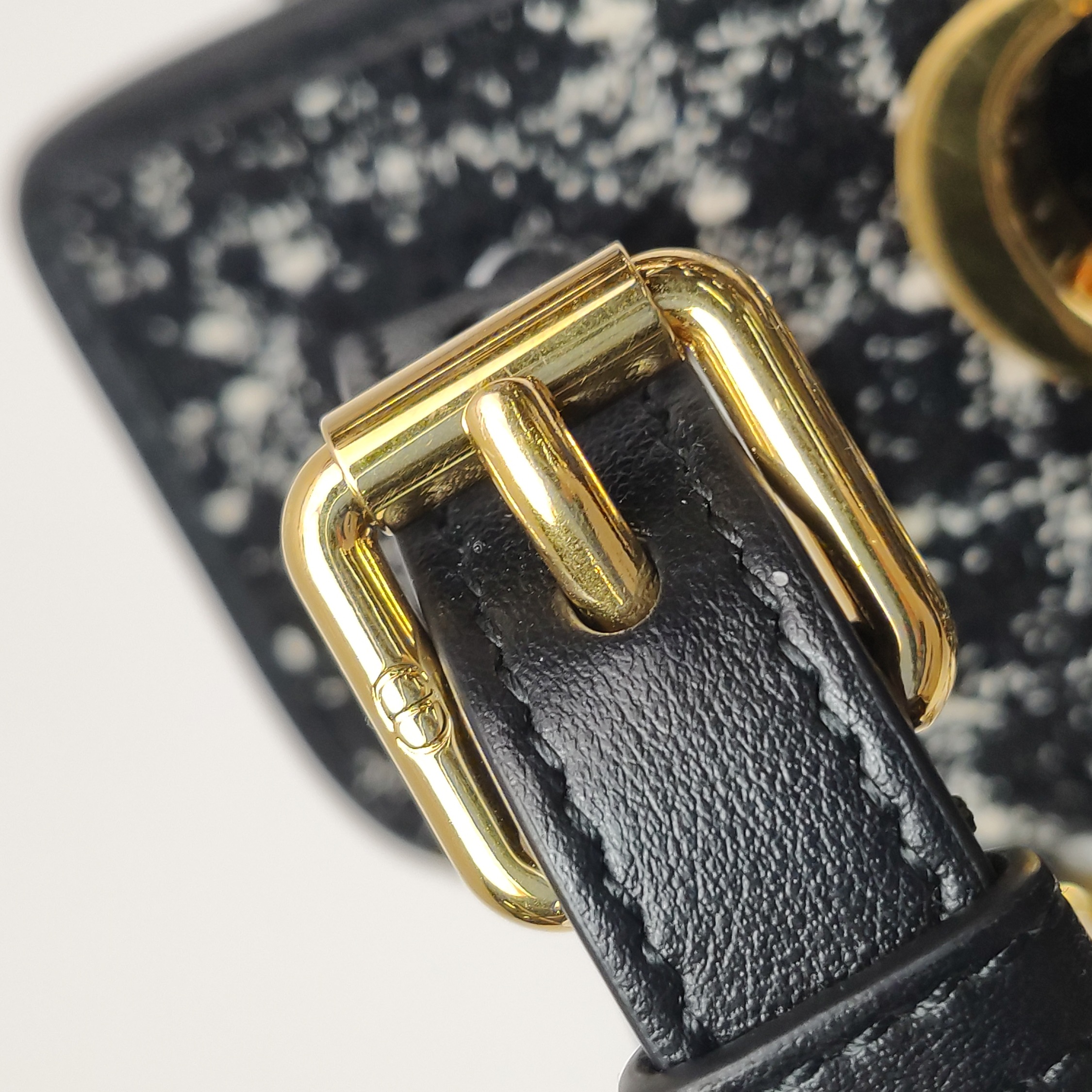 Dior Miss Caro Flap Bag Cannage Quilt Tweed Mini — photo 12 of 15