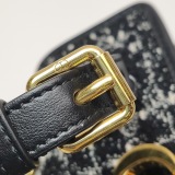 Dior Miss Caro Flap Bag Cannage Quilt Tweed Mini — thumbnail 12