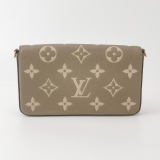 Louis Vuitton(LV) Felicie Pochette Bicolor Monogram Empreinte Giant — thumbnail 6