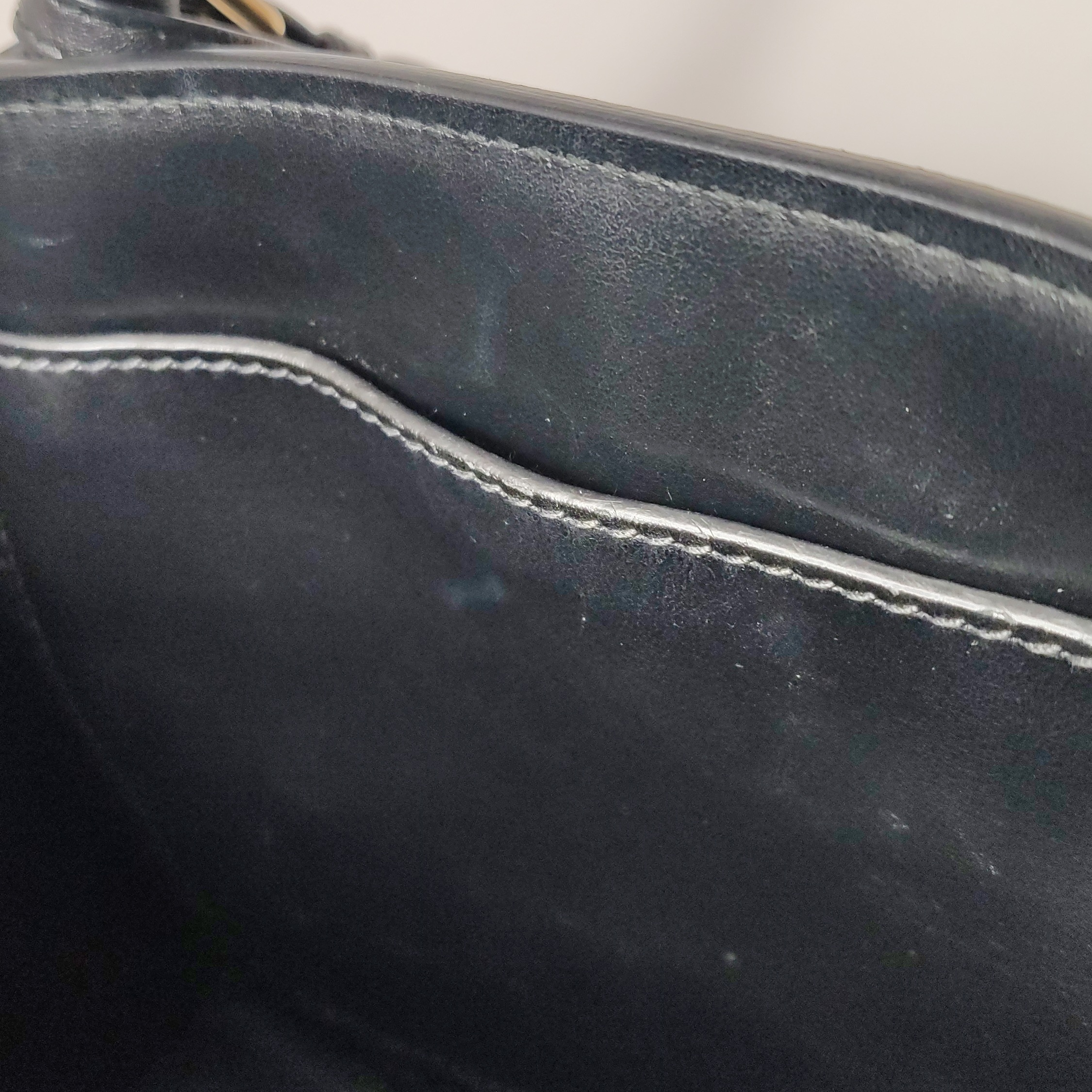 Prada Monochrome Tote Saffiano with City Calf Small — photo 17 of 25
