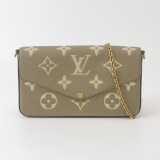 Louis Vuitton(LV) Felicie Pochette Bicolor Monogram Empreinte Giant — thumbnail 5