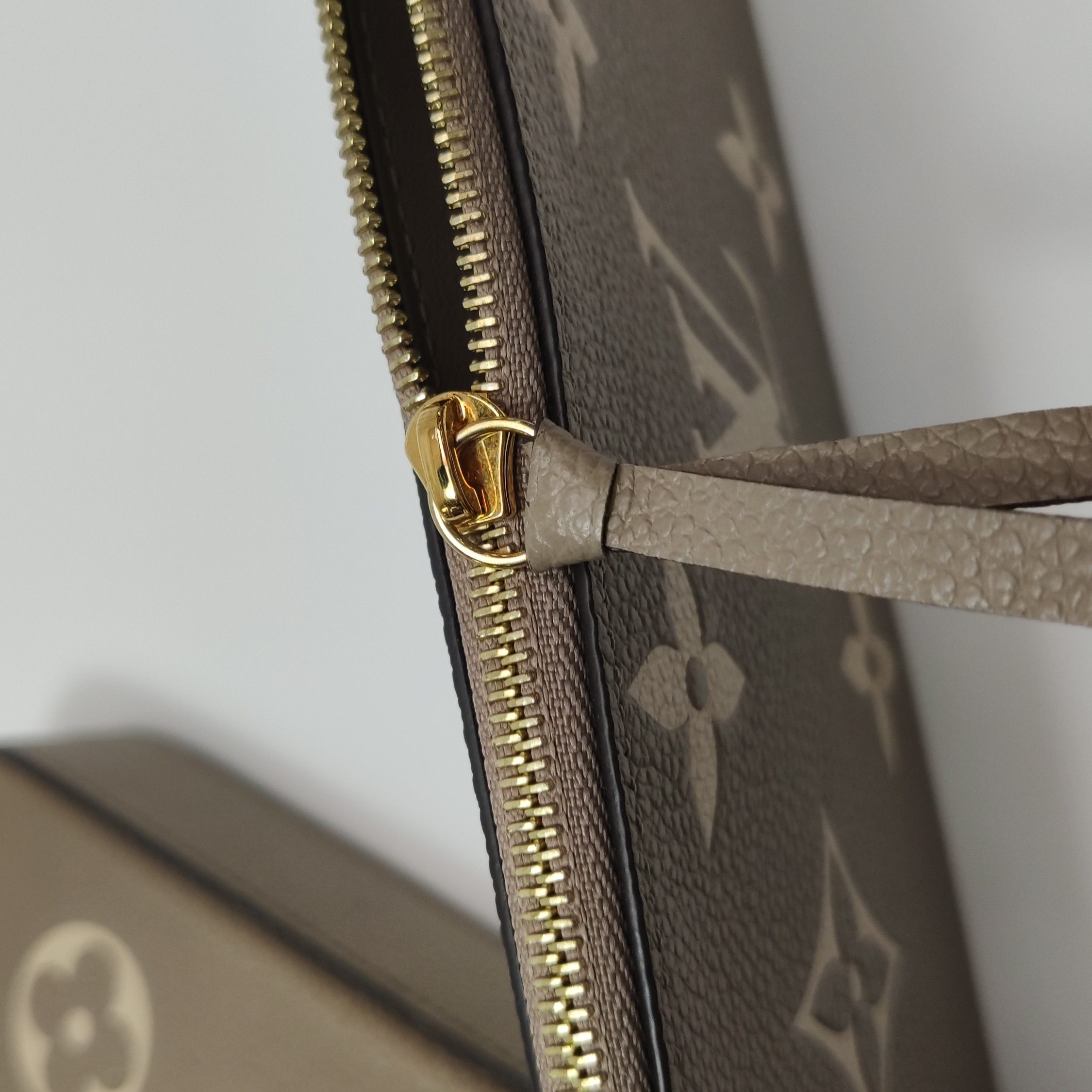 Louis Vuitton(LV) Felicie Pochette Bicolor Monogram Empreinte Giant — photo 14 of 14