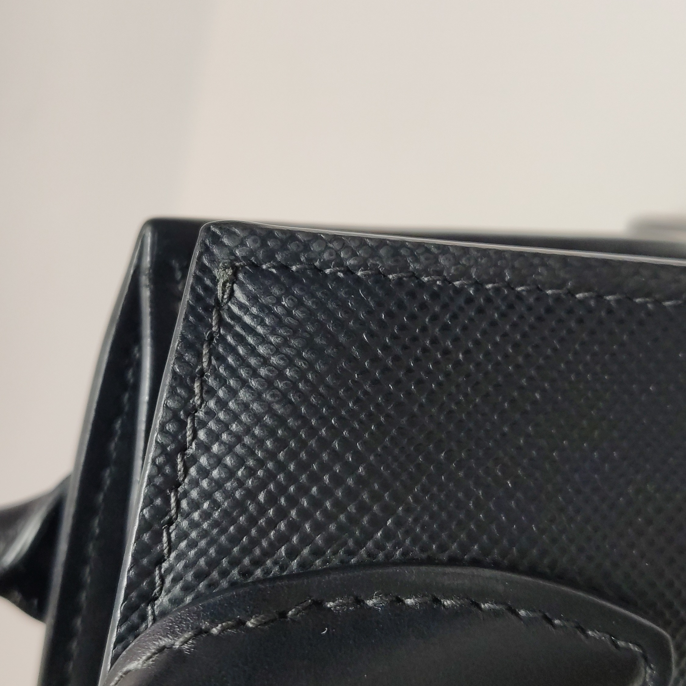 Prada Monochrome Tote Saffiano with City Calf Small — photo 18 of 25