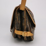Louis Vuitton(LV) Saumur Handbag Monogram Canvas 35 — thumbnail 4