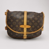 Louis Vuitton(LV) Saumur Handbag Monogram Canvas 35 — thumbnail 5