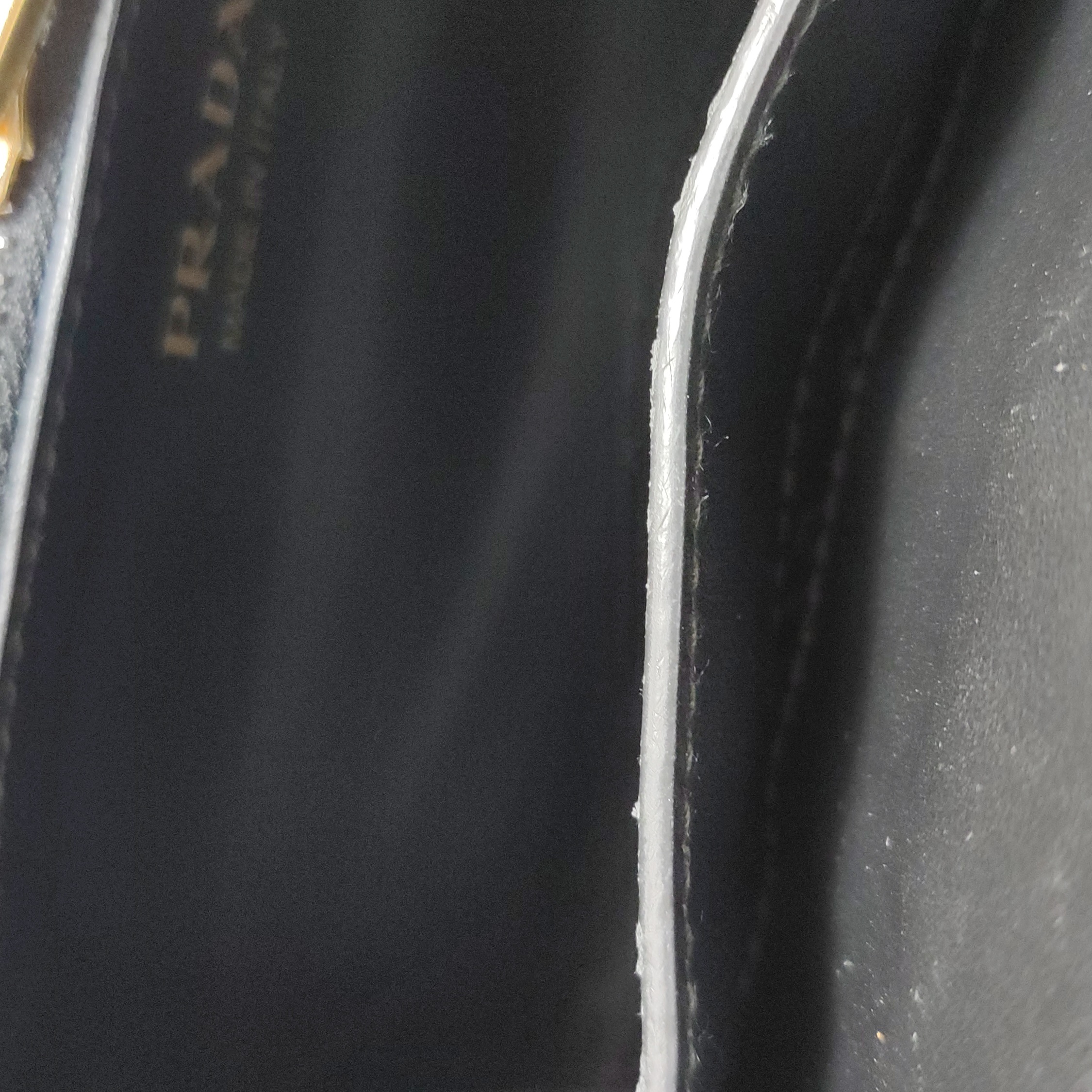 Prada Monochrome Tote Saffiano with City Calf Small — photo 25 of 25