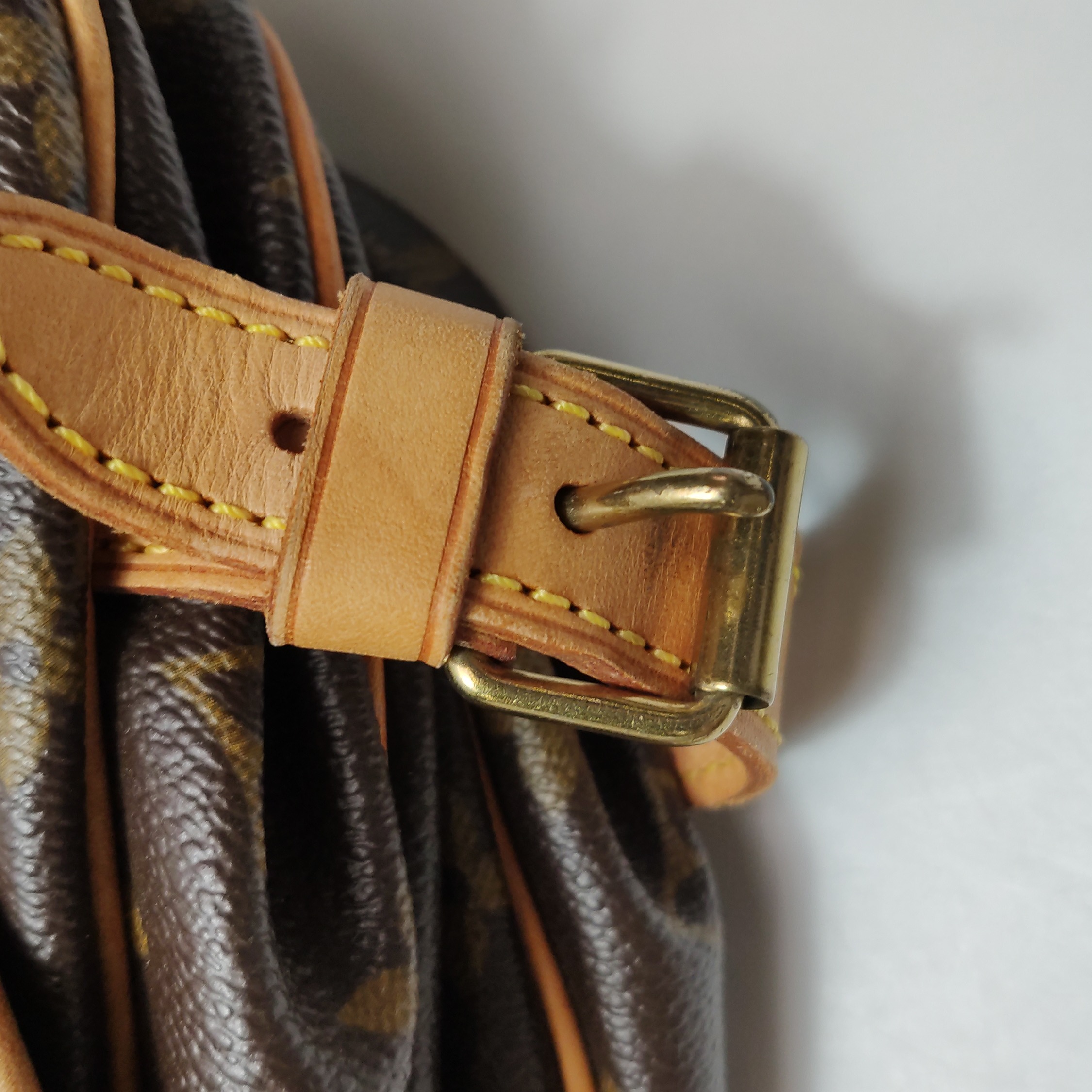 Louis Vuitton(LV) Saumur Handbag Monogram Canvas 35 — photo 12 of 14