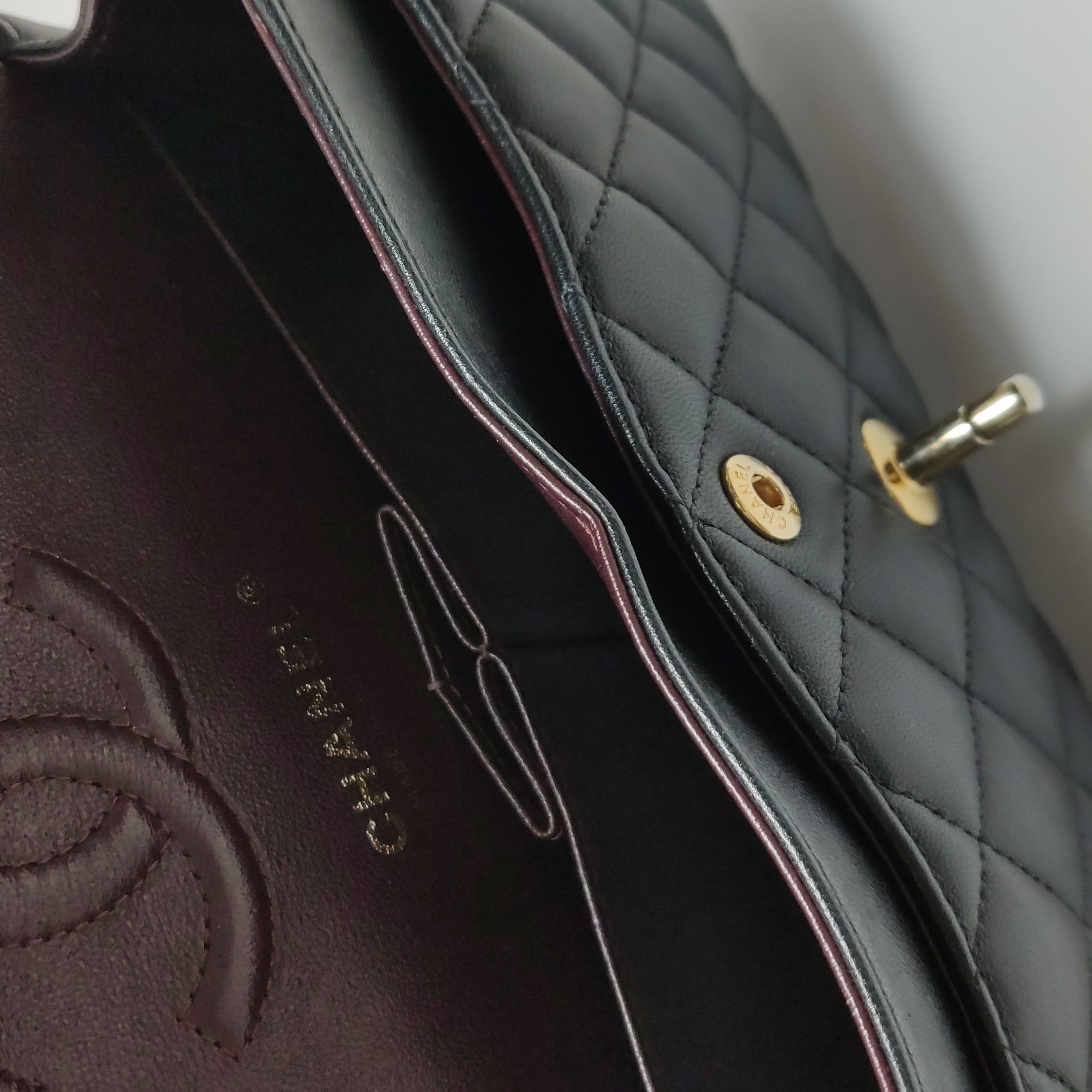 Chanel Classic Double Flap Bag Quilted Lambskin Small — photo 9 of 15