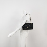 Chanel Classic Double Flap Bag Quilted Caviar Medium — thumbnail 2