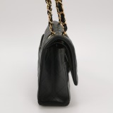 Chanel Classic Double Flap Bag Quilted Caviar Medium — thumbnail 4