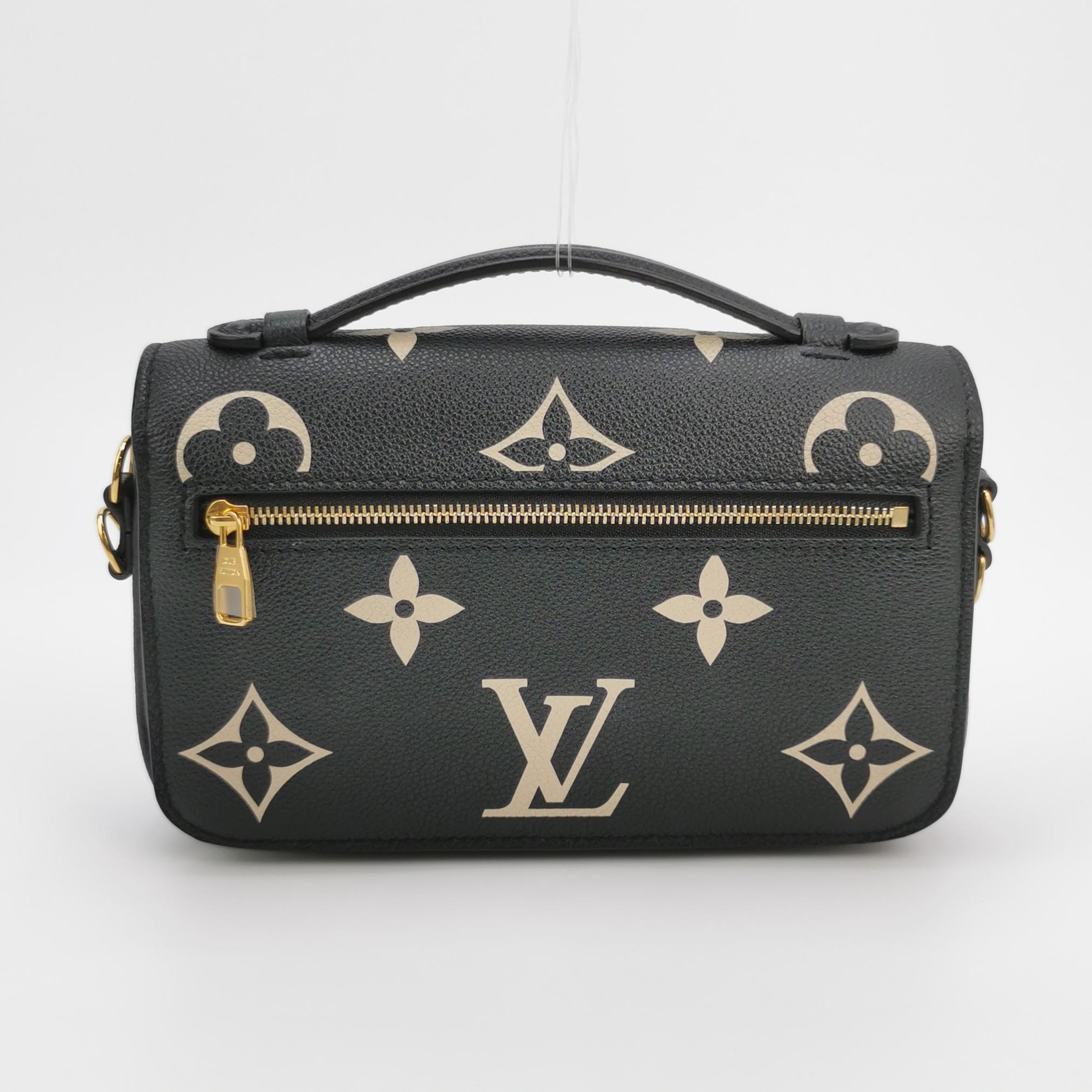 Louis Vuitton(LV) Pochette Metis Bicolor Monogram Empreinte Giant Pochette Metis — photo 5 of 13