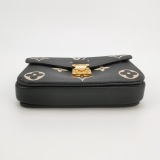 Louis Vuitton(LV) Pochette Metis Bicolor Monogram Empreinte Giant Pochette Metis — thumbnail 6