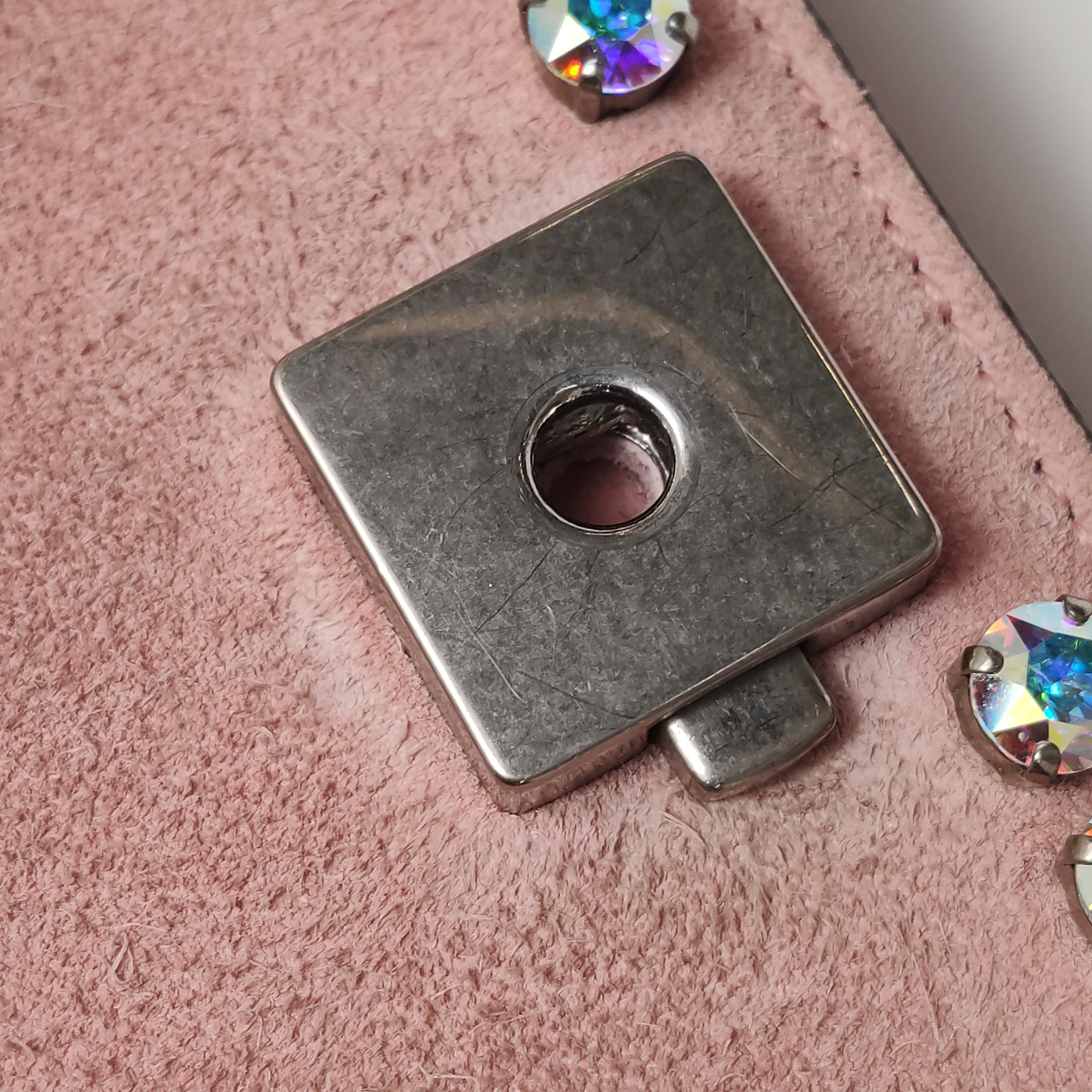 Gucci Dionysus Bag Crystal Embellished Suede Small — photo 15 of 24
