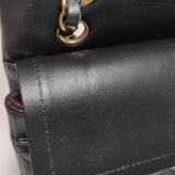 Chanel Classic Double Flap Bag Quilted Caviar Medium — thumbnail 12