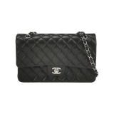Chanel Classic Double Flap Bag Quilted Caviar Medium — thumbnail 1