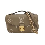 Louis Vuitton(LV) Pochette Metis Bicolor Monogram Empreinte Giant East West — thumbnail 1