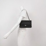 Chanel Classic Double Flap Bag Quilted Caviar Medium — thumbnail 2