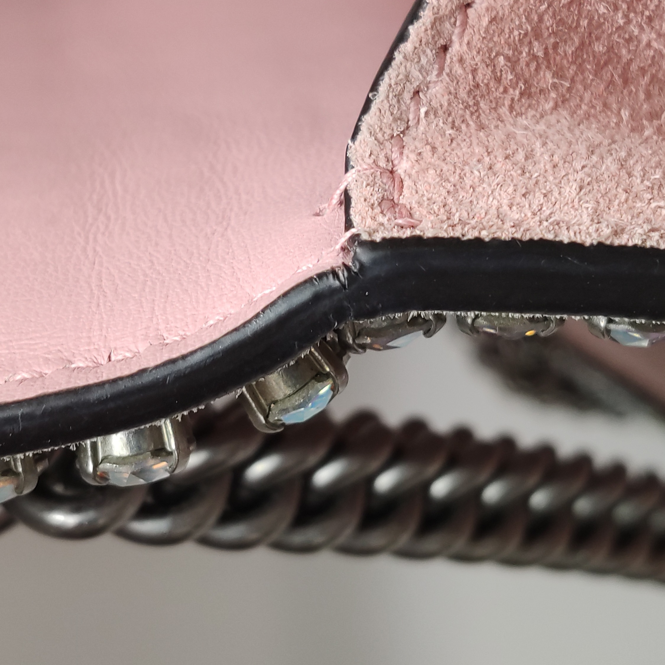 Gucci Dionysus Bag Crystal Embellished Suede Small — photo 11 of 24