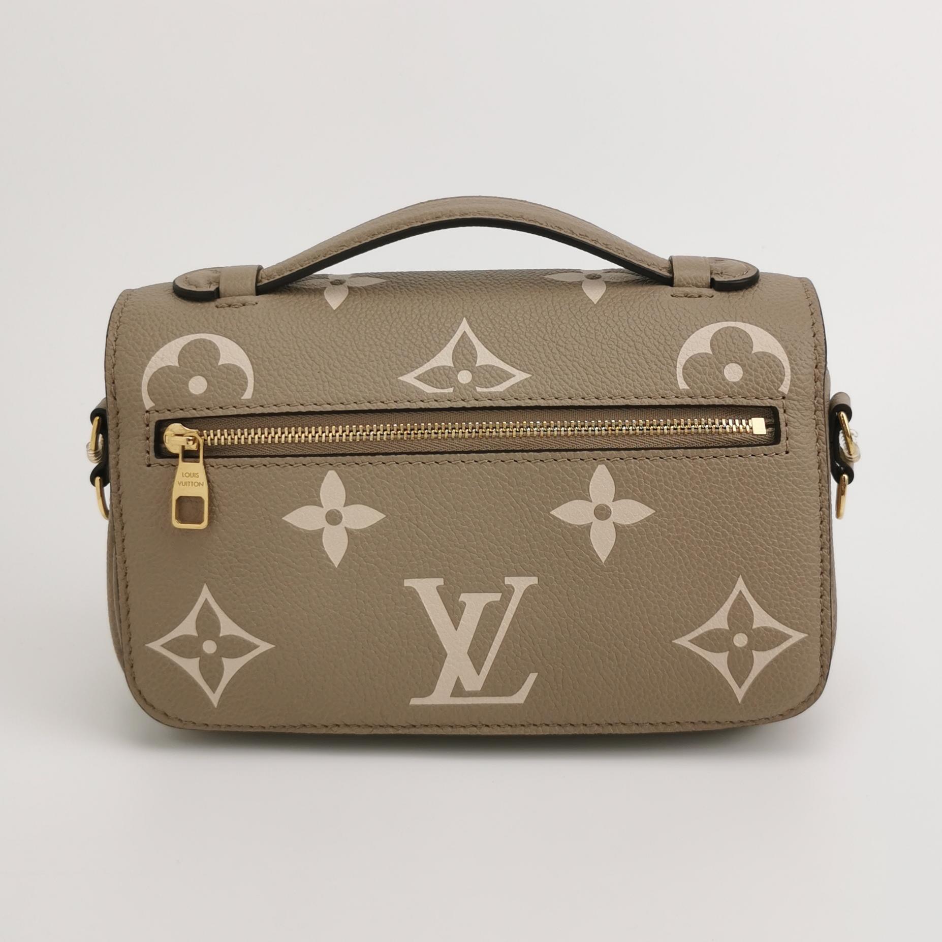 Louis Vuitton(LV) Pochette Metis Bicolor Monogram Empreinte Giant East West — photo 5 of 14