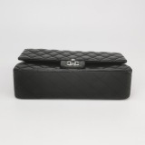 Chanel Classic Double Flap Bag Quilted Caviar Medium — thumbnail 6