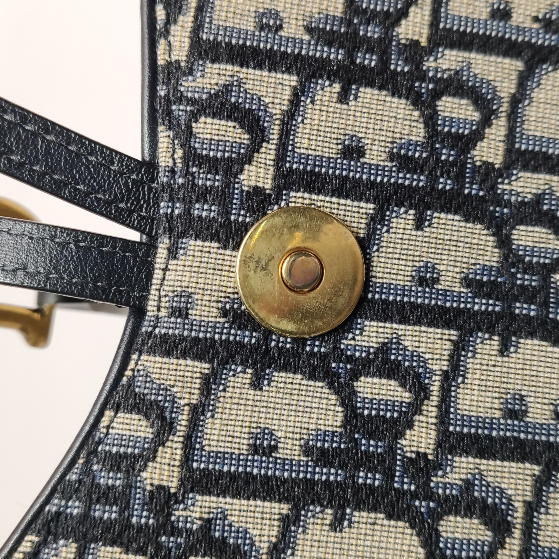 Dior Saddle Chain Clutch Oblique Canvas — photo 17 of 20