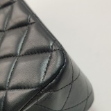 Chanel Classic Double Flap Bag Quilted Caviar Medium — thumbnail 13