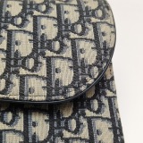Dior Saddle Chain Clutch Oblique Canvas — thumbnail 19