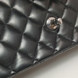 Chanel Classic Double Flap Bag Quilted Caviar Medium — thumbnail 12