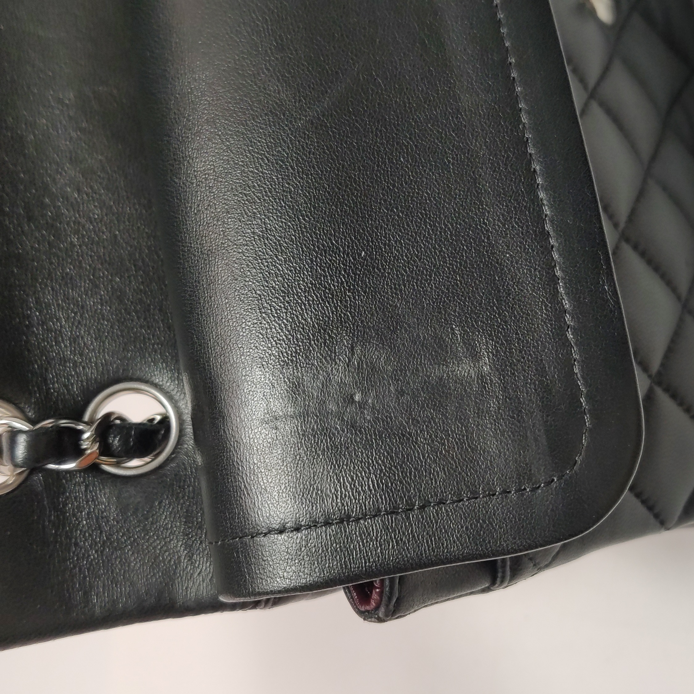 Chanel Classic Double Flap Bag Quilted Caviar Medium — photo 14 of 15