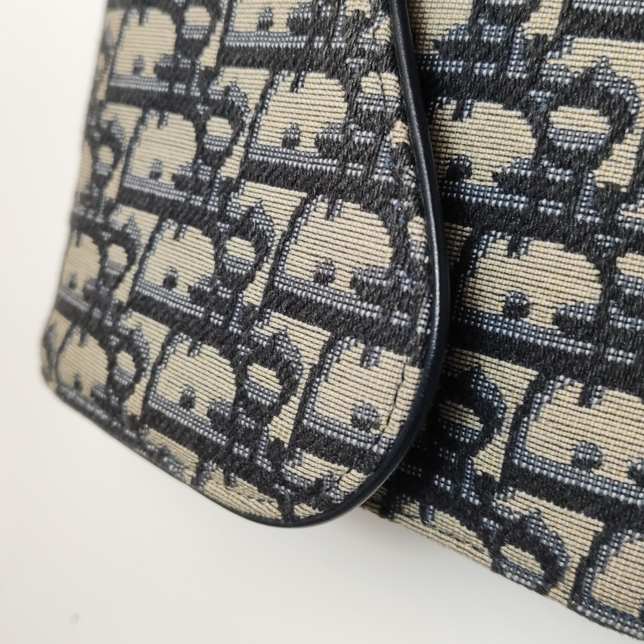 Dior Saddle Chain Clutch Oblique Canvas — photo 15 of 20