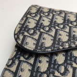 Dior Saddle Chain Clutch Oblique Canvas — thumbnail 15