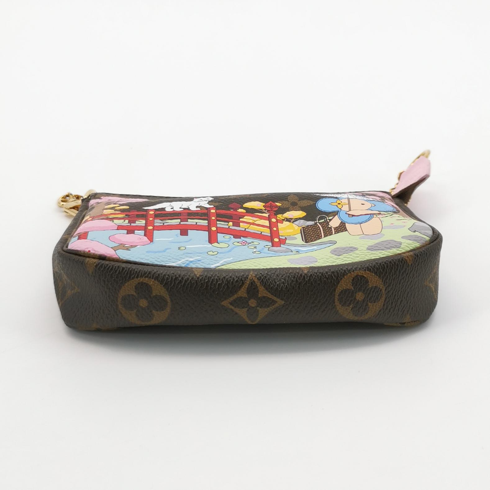 Louis Vuitton(LV) Pochette Accessoires Limited Edition Monogram Graffiti — photo 6 of 13