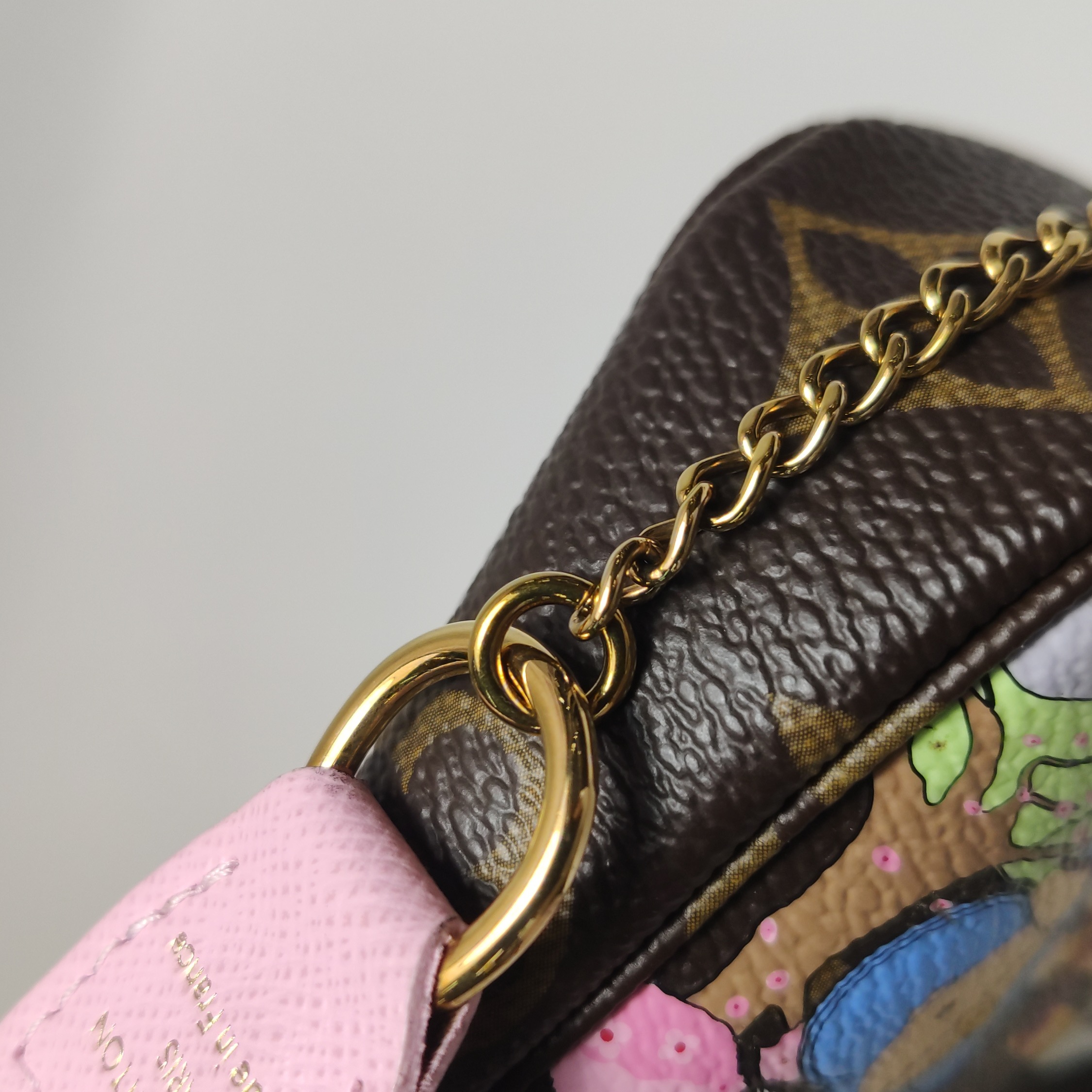 Louis Vuitton(LV) Pochette Accessoires Limited Edition Monogram Graffiti — photo 9 of 13