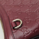 Gucci Emblem Chain Shoulder Bag Guccissima Leather Small — thumbnail 13