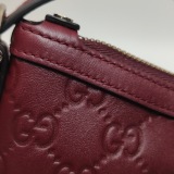 Gucci Emblem Chain Shoulder Bag Guccissima Leather Small — thumbnail 12